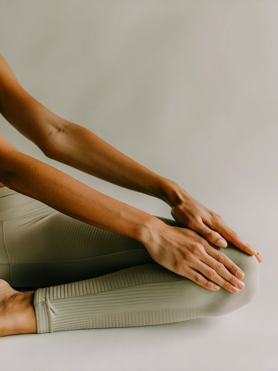 Meditative Pose Close-Up
